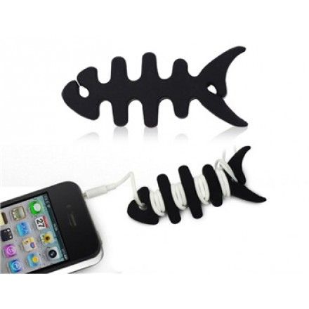 Espinha de Peixe - Organizador de Fones de Ouvido
