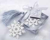 Marcador de livro - Floco de Neve